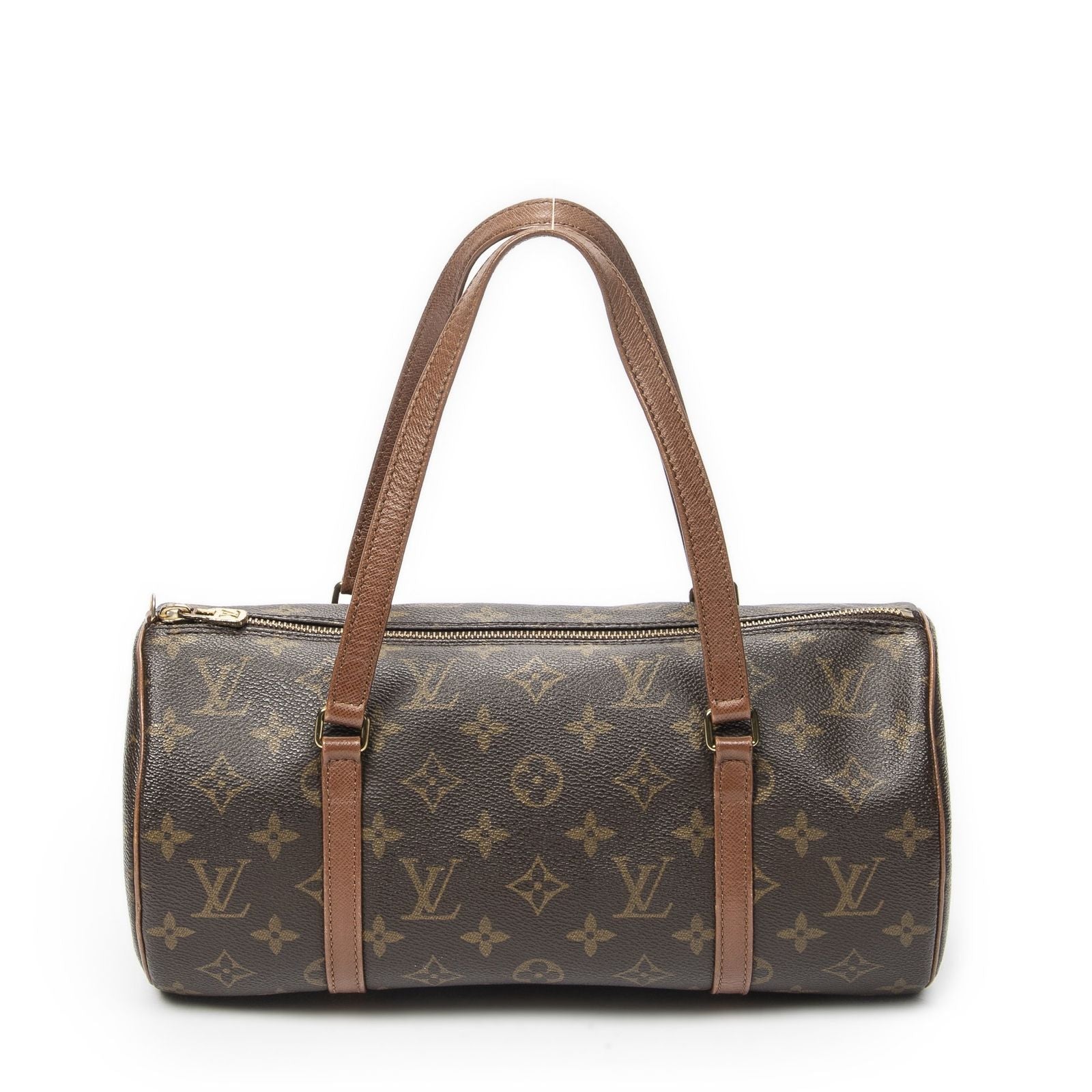 Louis Vuitton Papillon Brown Monogram Canvas Handbag