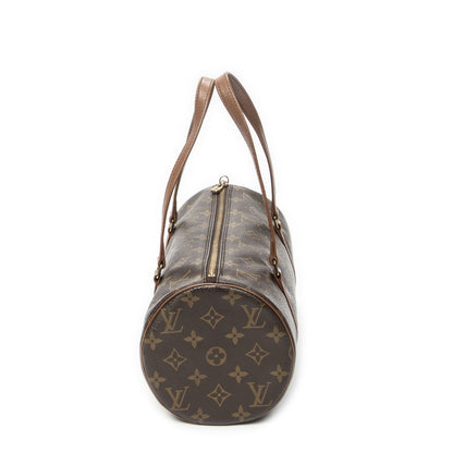 Louis Vuitton Papillon Brown Monogram Canvas Handbag — view 3