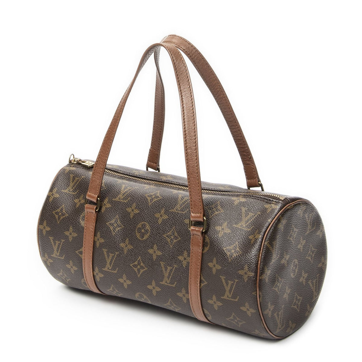 Louis Vuitton Papillon Brown Monogram Canvas Handbag — view 2