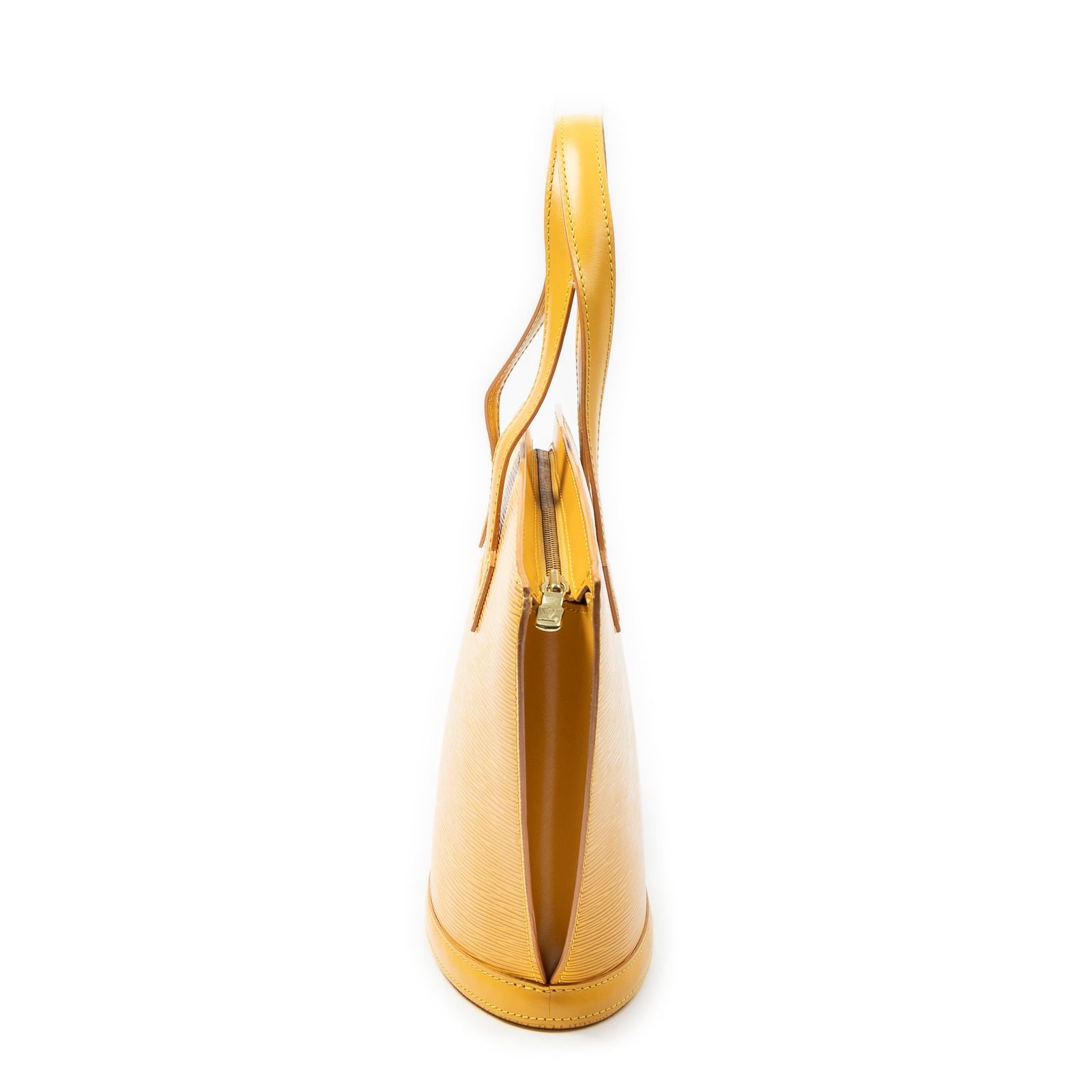 Louis Vuitton Saint Jacques Yellow Epi Handbag — view 4