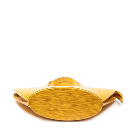 Louis Vuitton Saint Jacques Yellow Epi Handbag — view 6
