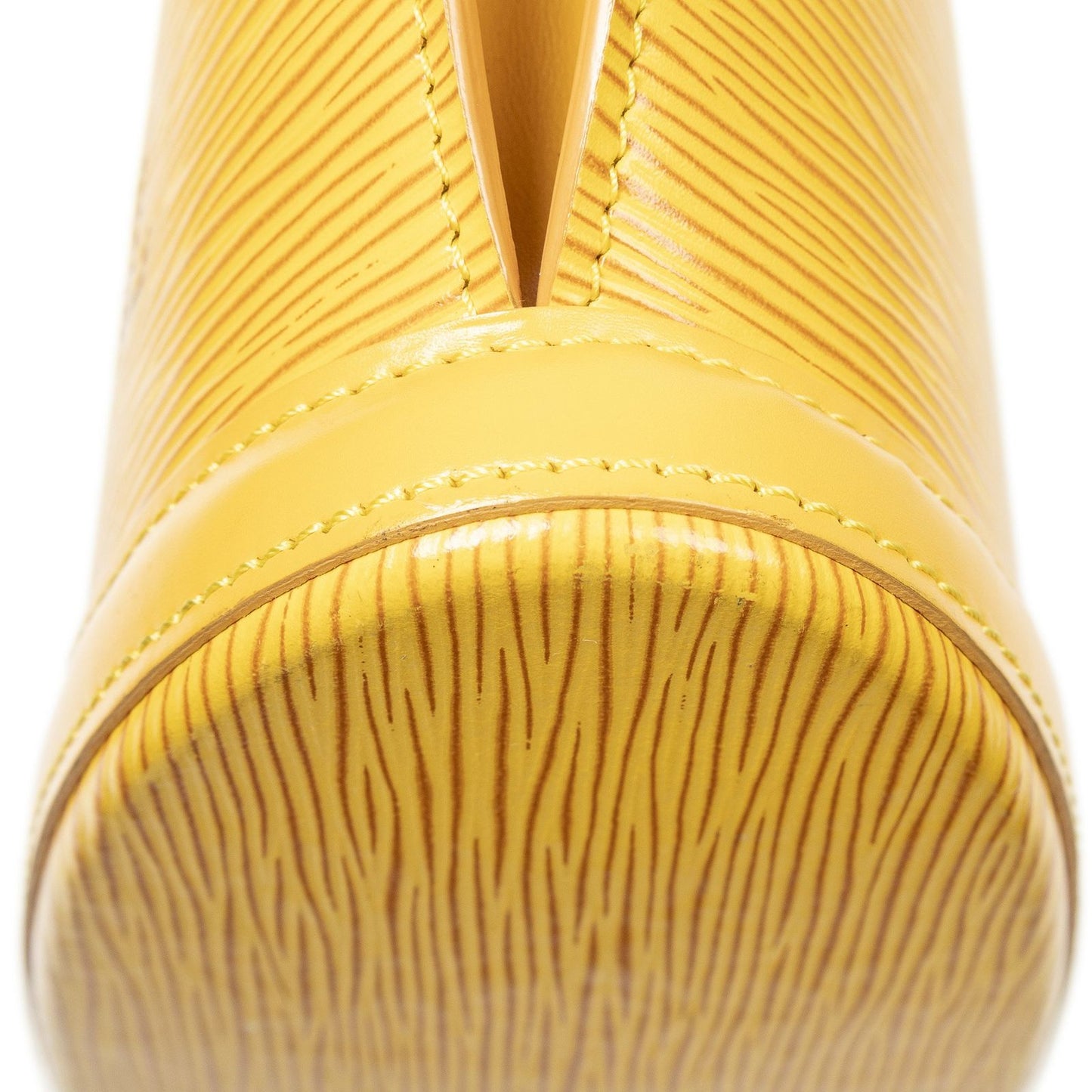 Louis Vuitton Saint Jacques Yellow Epi Handbag — view 7