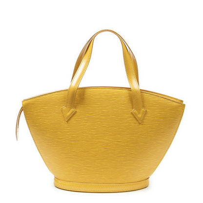 Louis Vuitton Saint Jacques Yellow Epi Handbag — view 5