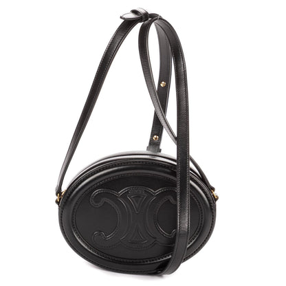 Celine Oval Crossbody Black Smooth Calfskin