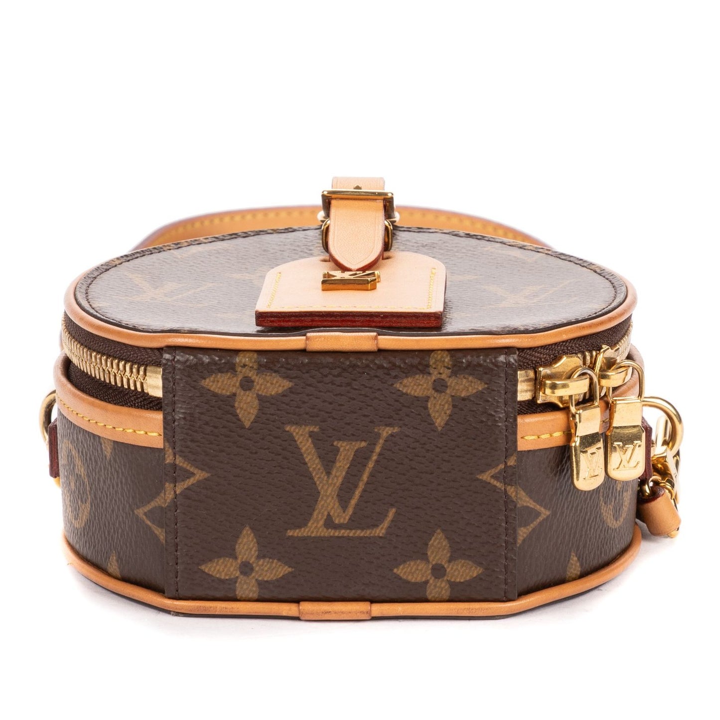 Louis Vuitton Mini Boite Chapeau Crossbody Brown Monogram Canvas — view 6