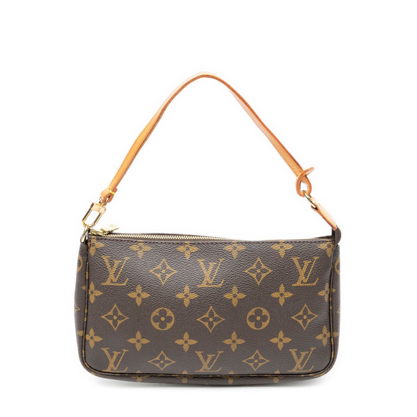 Louis Vuitton Pochette Brown Monogram Canvas Handbag — view 5