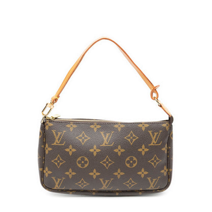 Louis Vuitton Pochette Brown Monogram Canvas Handbag — view 5
