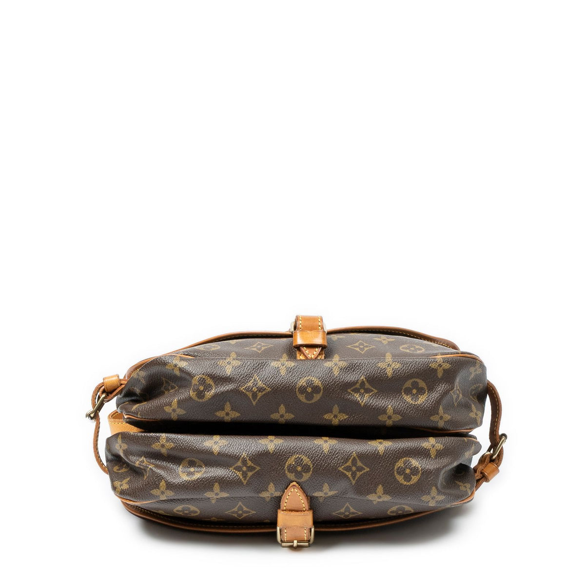 Louis Vuitton Saumur Brown Monogram Canvas Crossbody — view 6