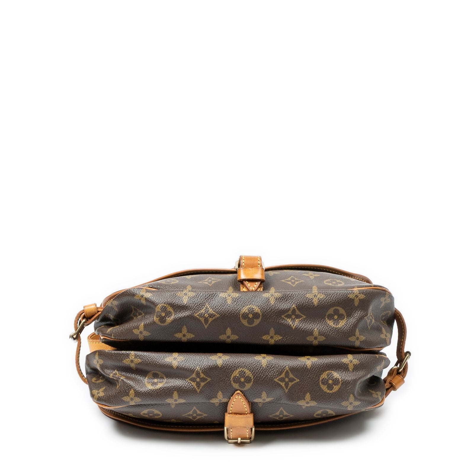 Louis Vuitton Saumur Brown Monogram Canvas Crossbody — view 6