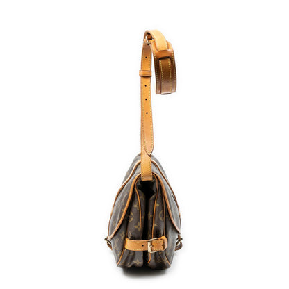 Louis Vuitton Saumur Brown Monogram Canvas Crossbody — view 4