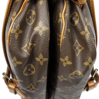Louis Vuitton Saumur Brown Monogram Canvas Crossbody — view 8