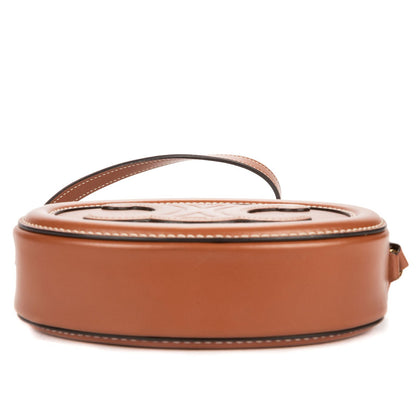 Celine Oval Crossbody Tan Smooth Calfskin — view 6