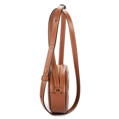 Celine Oval Crossbody Tan Smooth Calfskin — view 3