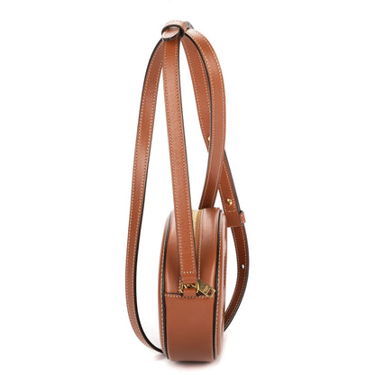 Celine Oval Crossbody Tan Smooth Calfskin — view 4