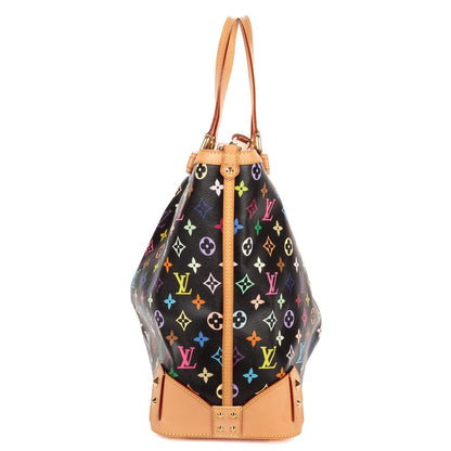 Louis Vuitton Sharleen Black Multicolor Monogram Shoulder Bag — view 4