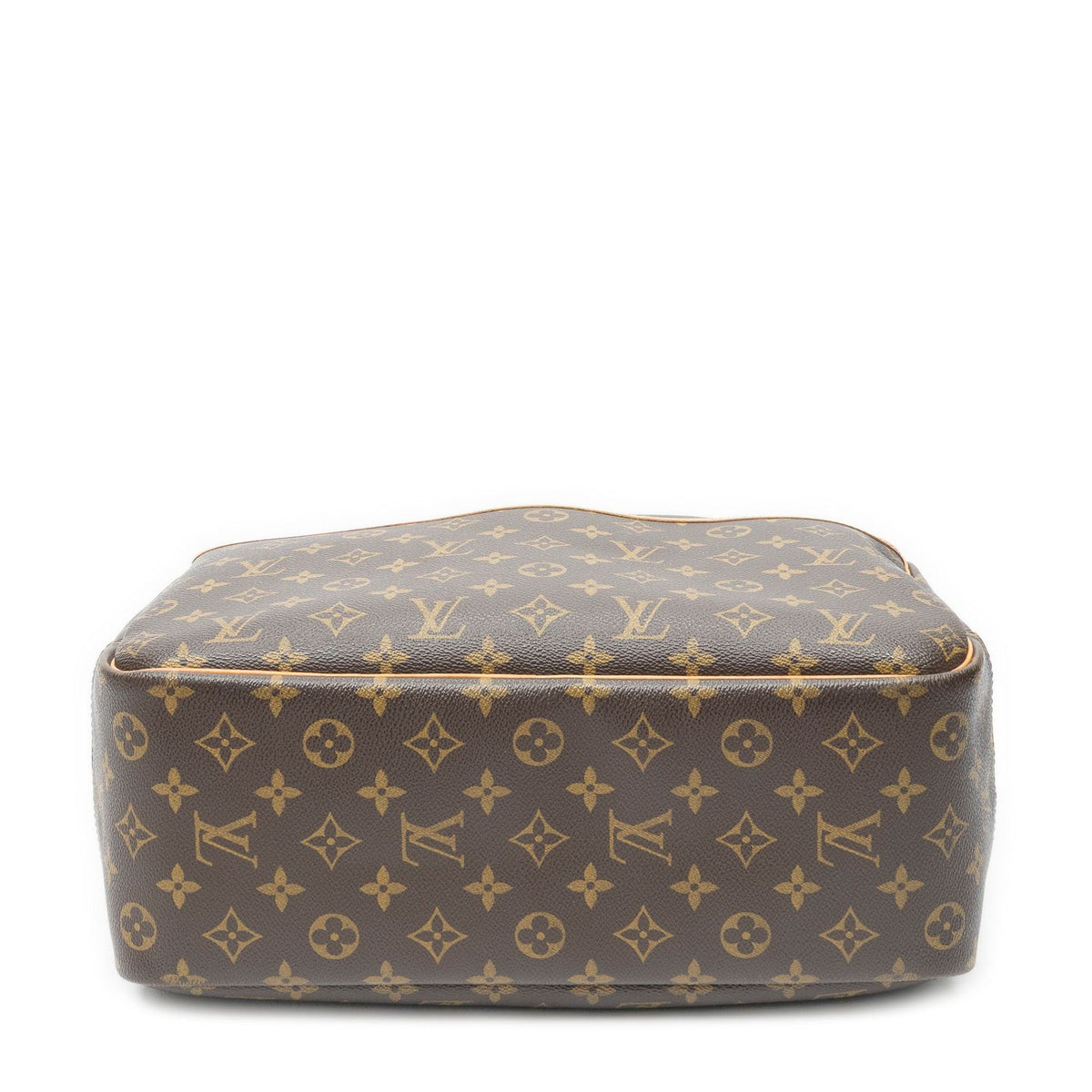 Louis Vuitton Deauville Brown Monogram Canvas Handbag — view 6