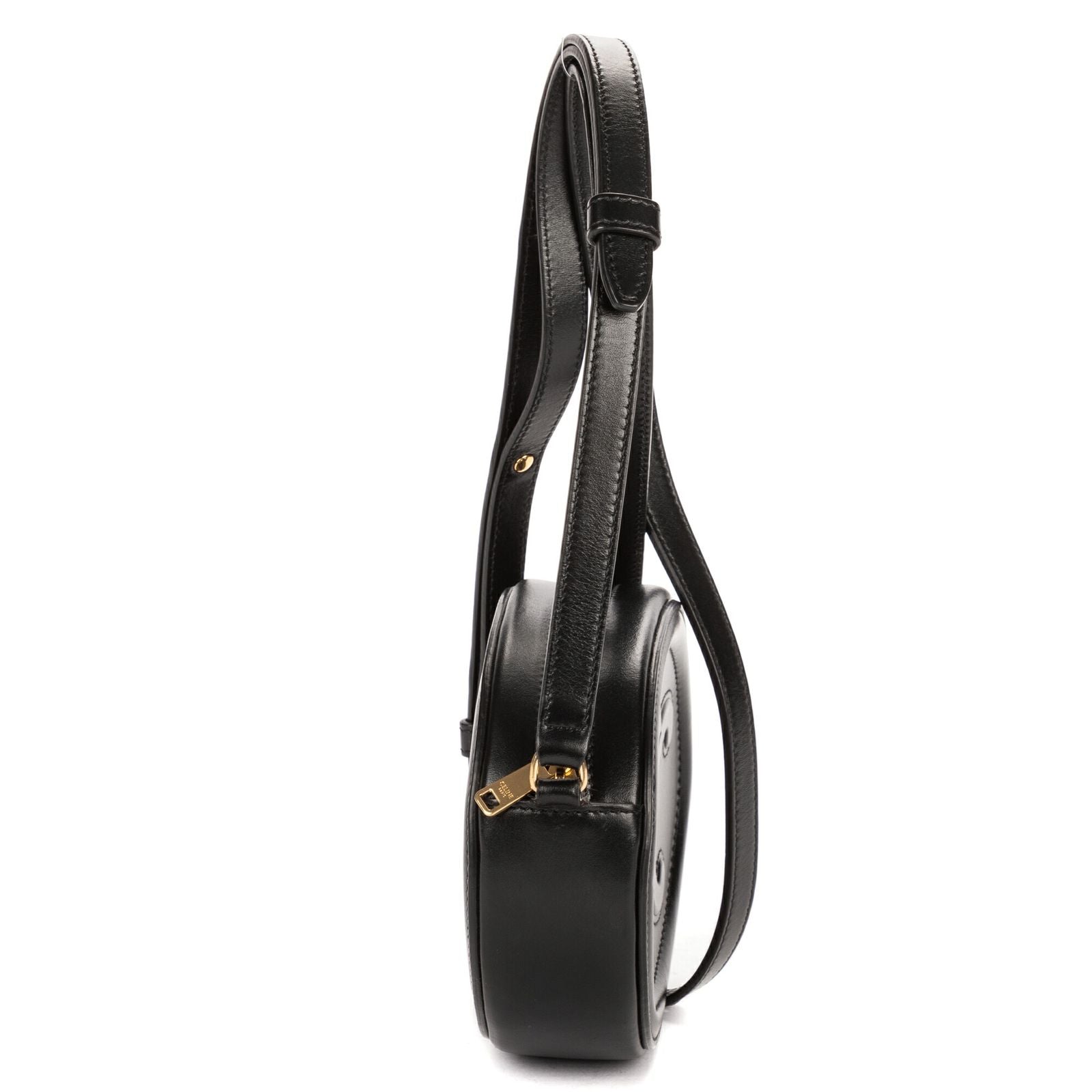 Celine Oval Crossbody Black Smooth Calfskin — view 4