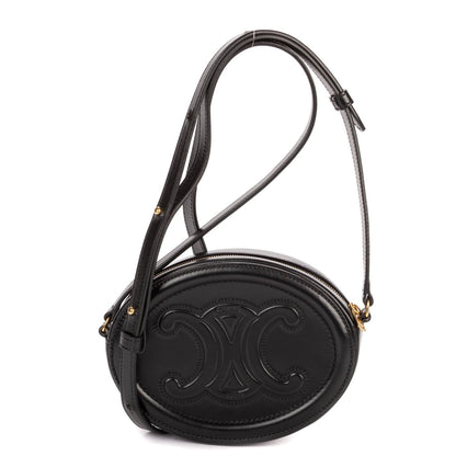 Celine Oval Crossbody Black Smooth Calfskin — view 5