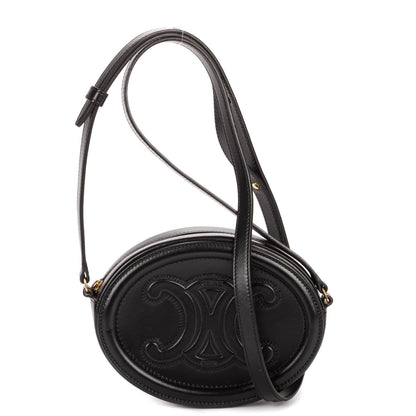 Celine Oval Crossbody Black Smooth Calfskin