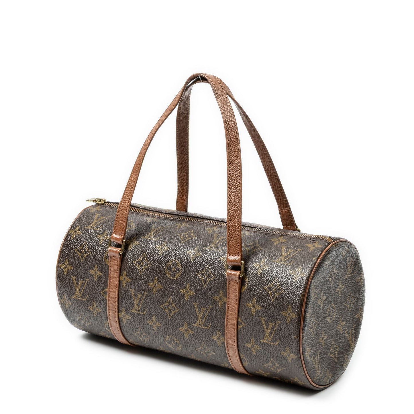 Louis Vuitton Papillon Brown Monogram Canvas Handbag — view 2