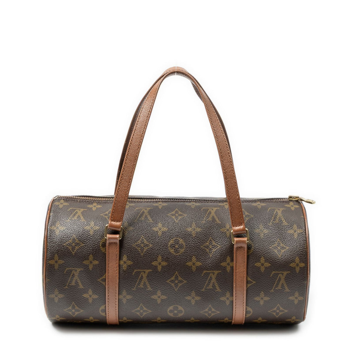 Louis Vuitton Papillon Brown Monogram Canvas Handbag — view 5