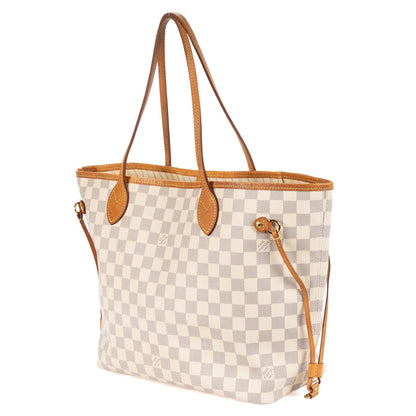 Louis Vuitton Neverfull Ivory Damier Azur — view 2