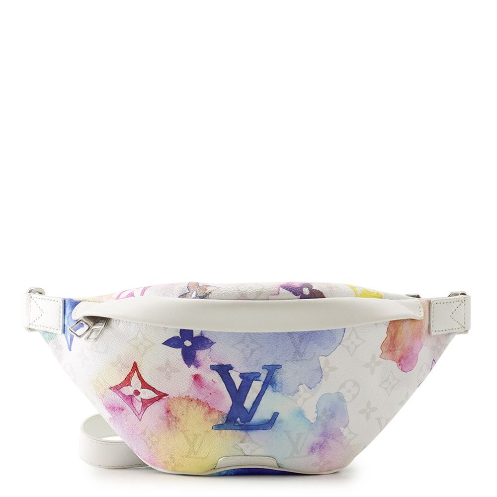 Louis Vuitton Belt Bag Monogram Water Color Discovery PM White