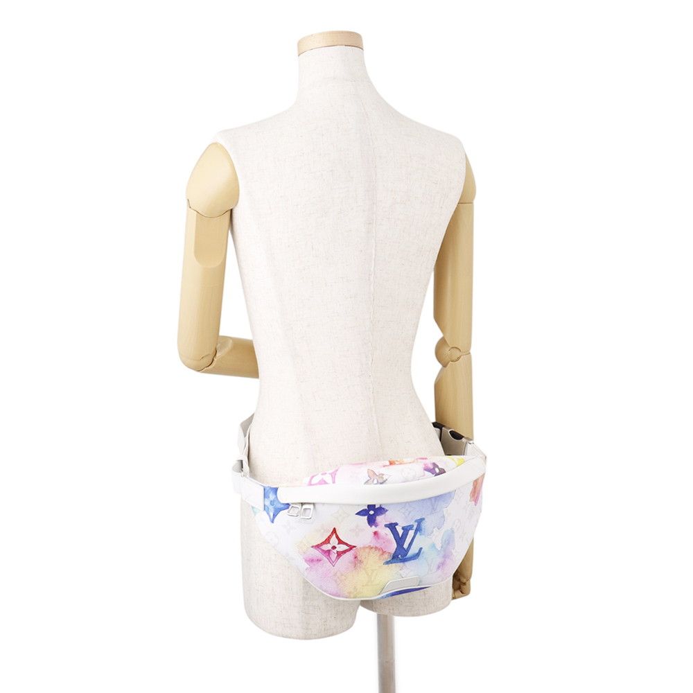Louis Vuitton Belt Bag Monogram Water Color Discovery PM White — view 4