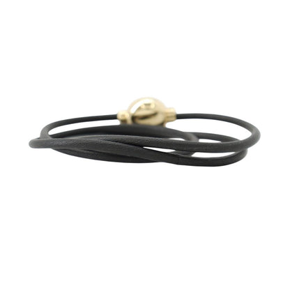 Loewe Bracelet Pebble Leather M Black — view 3