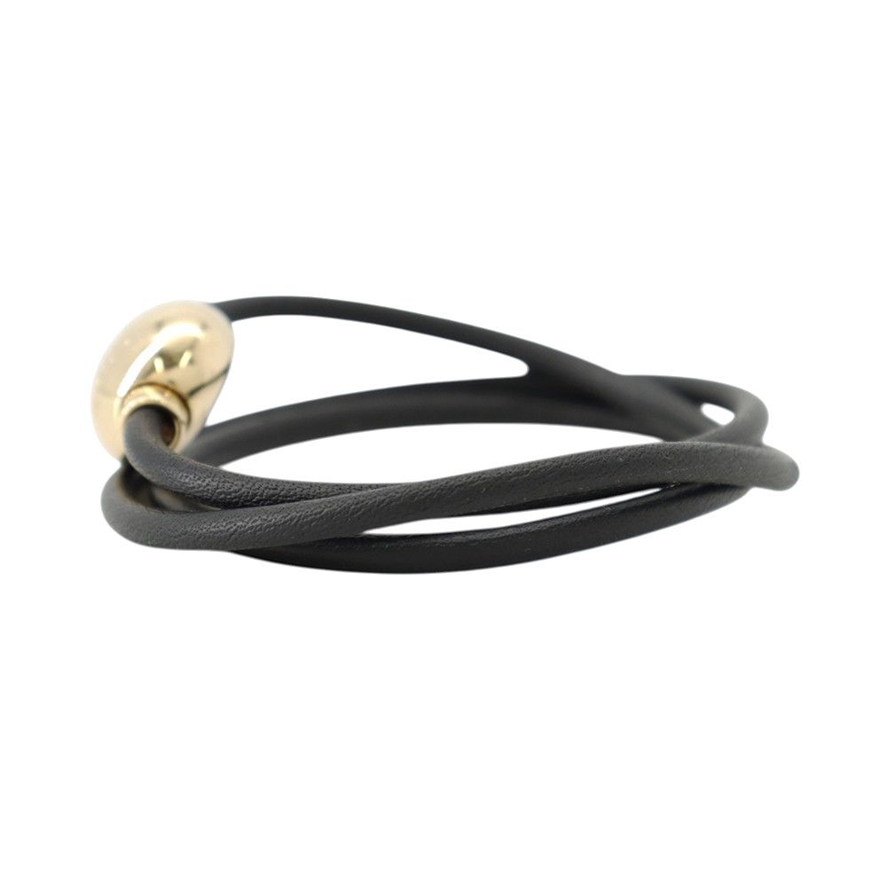 Loewe Bracelet Pebble Leather M Black — view 2