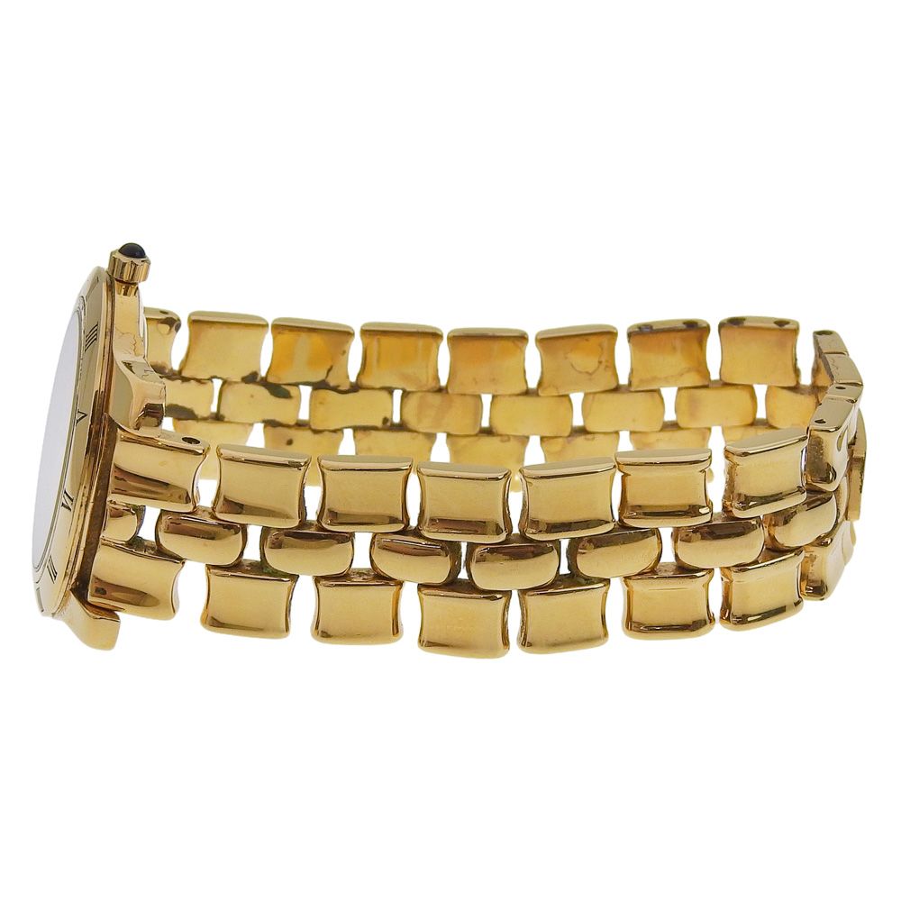 Fendi Gold Plated Quartz Analog Display Boys Ivory Dial Watch — view 4