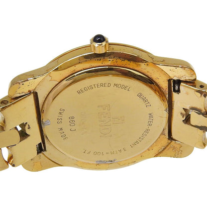 Fendi Gold Plated Quartz Analog Display Boys Ivory Dial Watch — view 6
