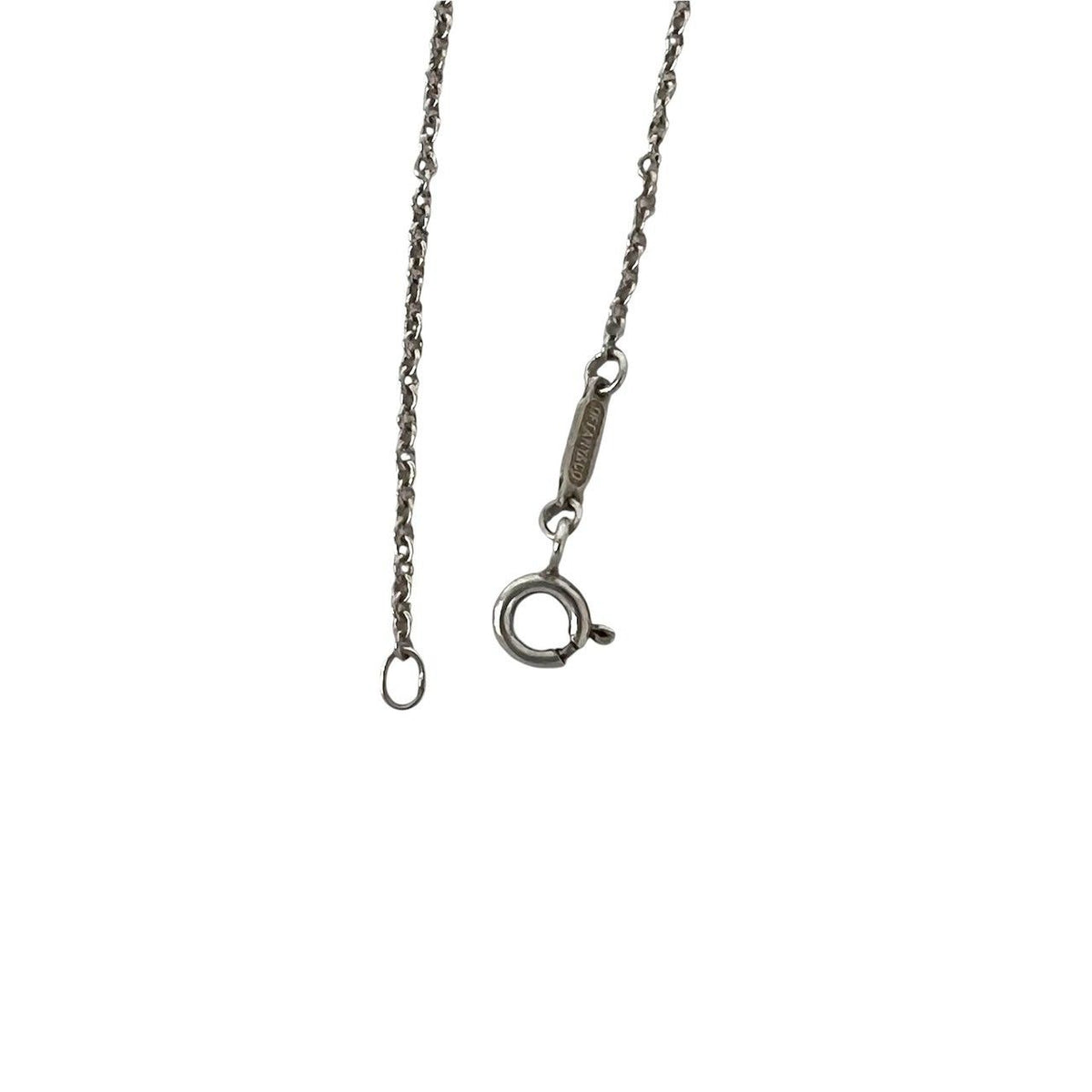 Tiffany & Co Vintage Atlas Bar Necklace 925 Sterling Silver — view 5