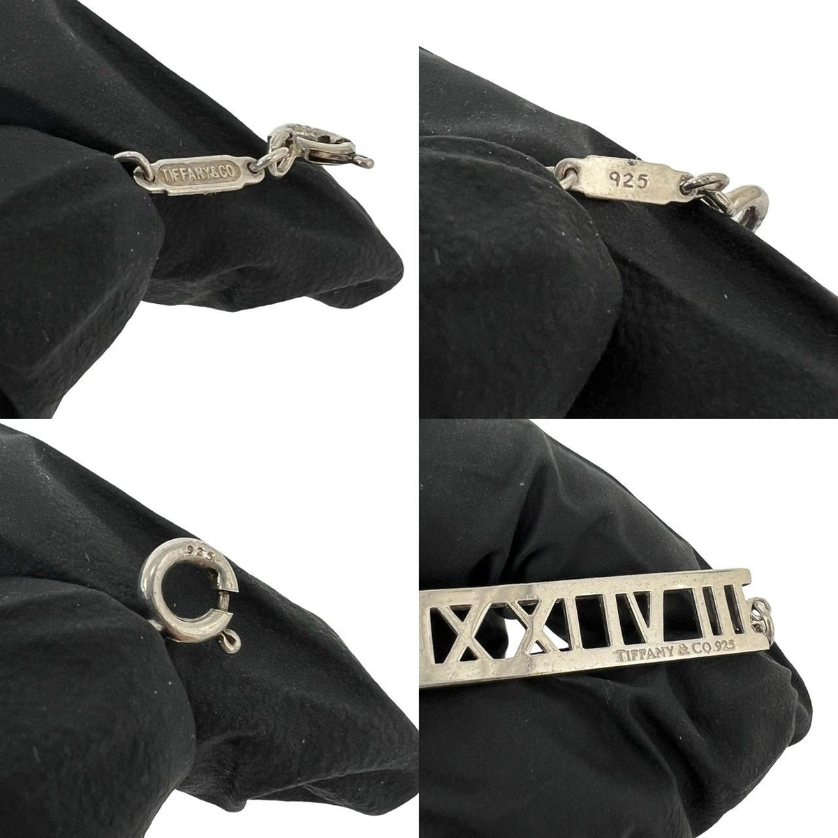 Tiffany & Co Vintage Atlas Bar Necklace 925 Sterling Silver — view 3