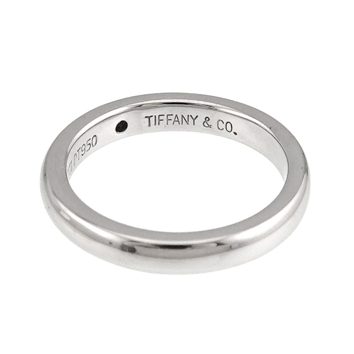 Tiffany & Co Stacking Band No Ring Diamond Platinum — view 3
