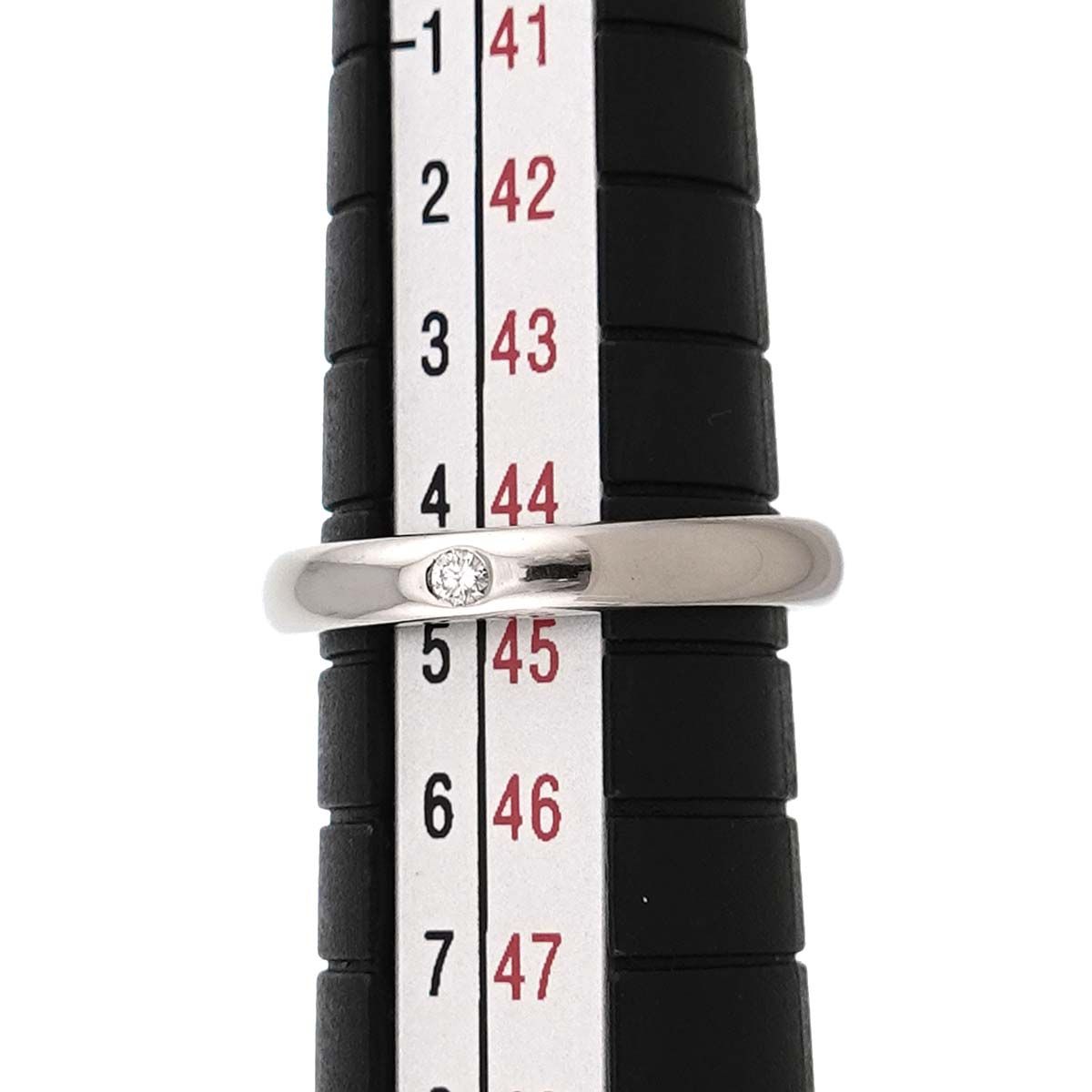 Tiffany & Co Stacking Band No Ring Diamond Platinum — view 6