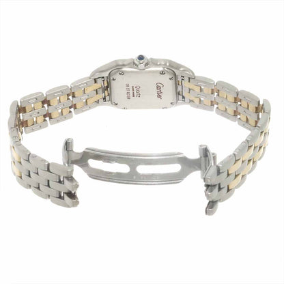 Cartier Panthere SM 2 Row Combination Watch Ivory Yellow Gold Quartz Panthere — view 4