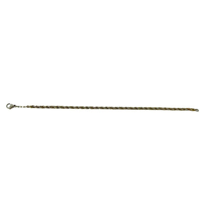 Tiffany & Co Vintage Twisted Rope Bracelet Silver Gold — view 6