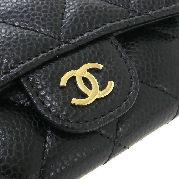 Chanel Caviar Quilted Card Case — view 6