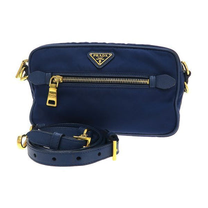 Prada Nylon Wallet Blue