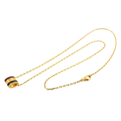 Hermes Mini Pop H Rocabar Necklace Gold Black Bordeaux — view 3