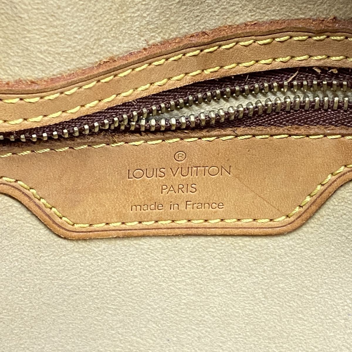Louis Vuitton Shoulder Bag Monogram Cite GM Brown — view 5