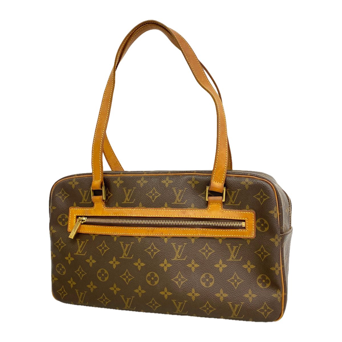 Louis Vuitton Shoulder Bag Monogram Cite GM Brown