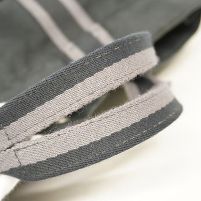 Hermes Tote Bag Fourre Tout MM Canvas Black Silver — view 8