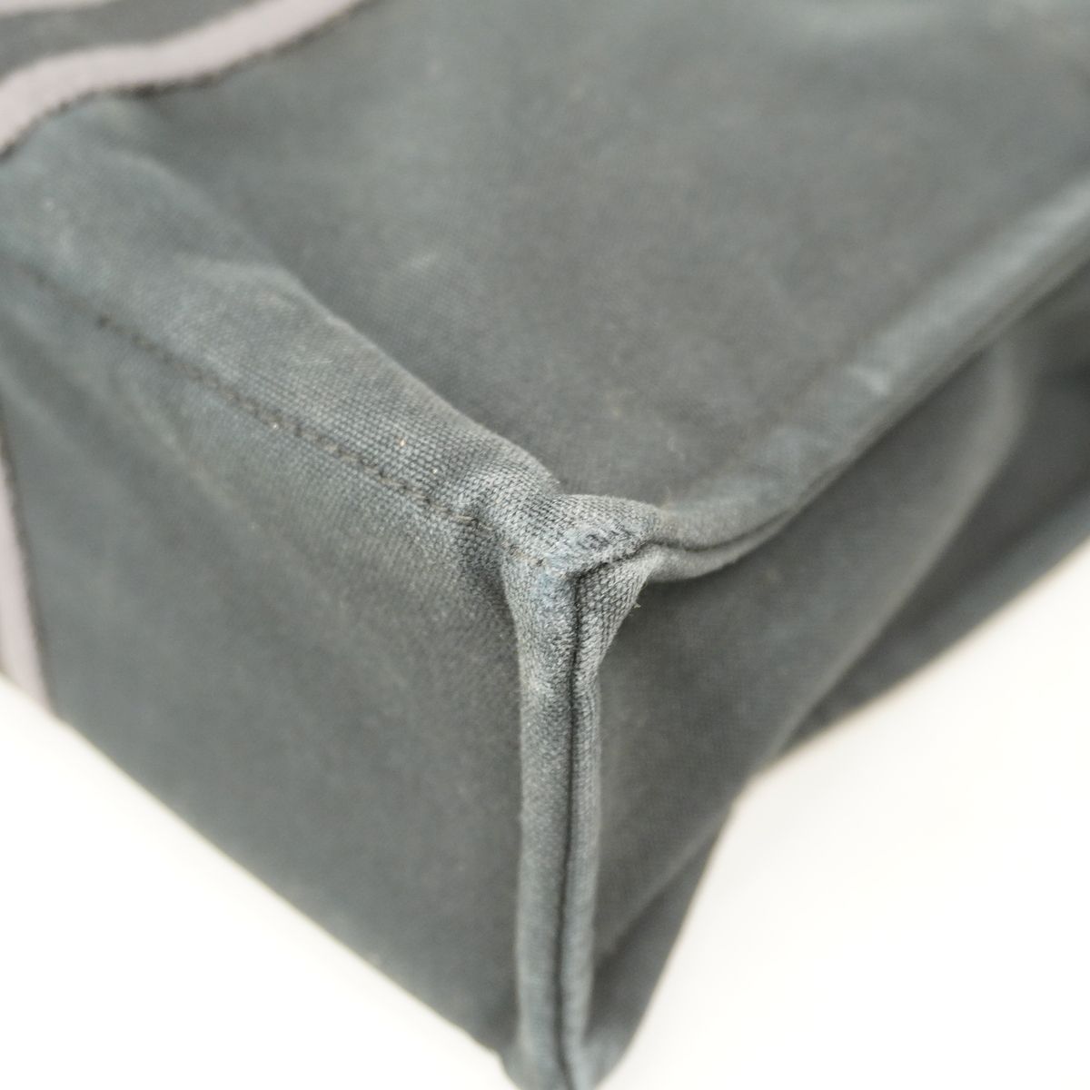 Hermes Tote Bag Fourre Tout MM Canvas Black Silver — view 6