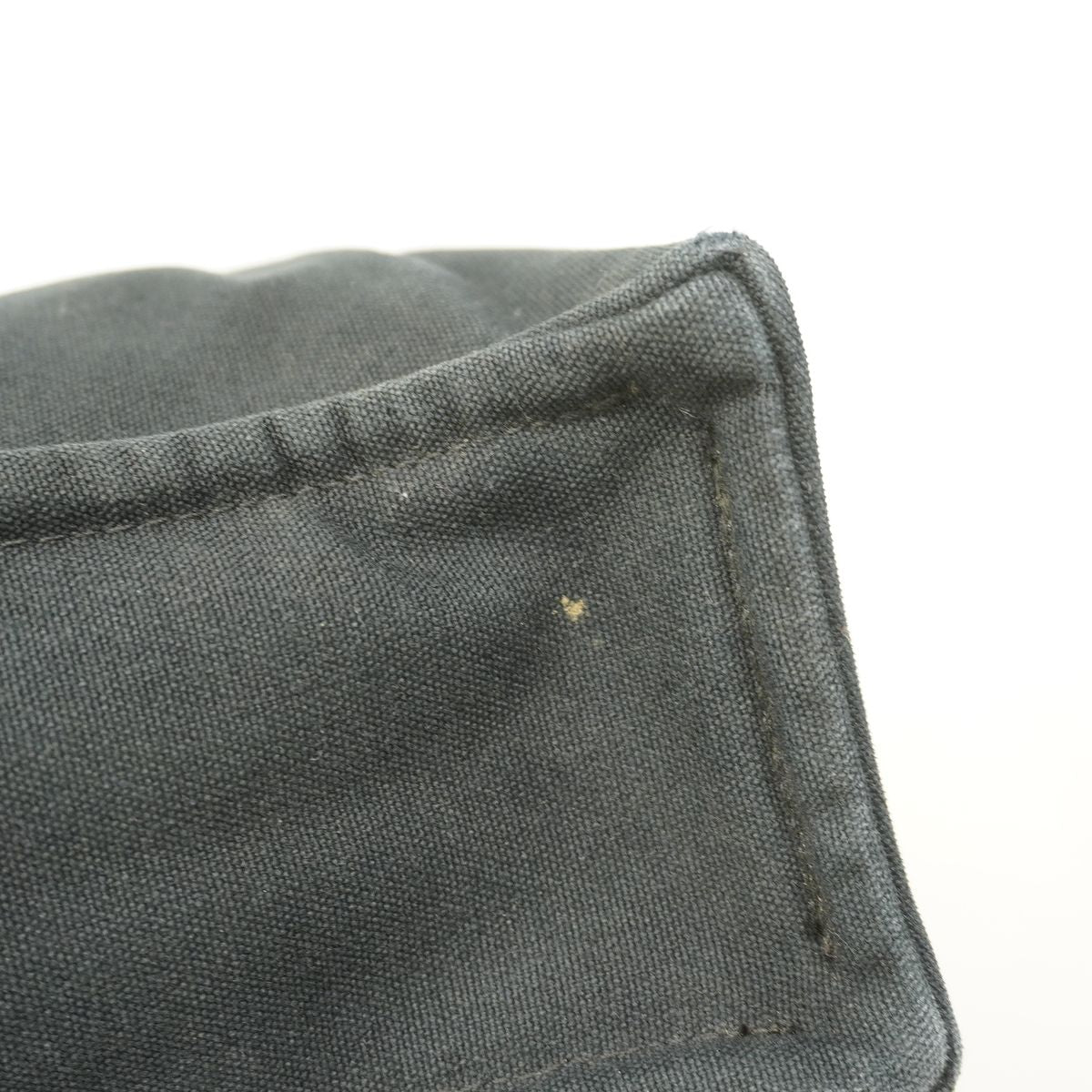 Hermes Tote Bag Fourre Tout MM Canvas Black Silver — view 7
