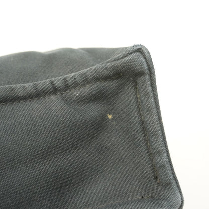 Hermes Tote Bag Fourre Tout MM Canvas Black Silver — view 7