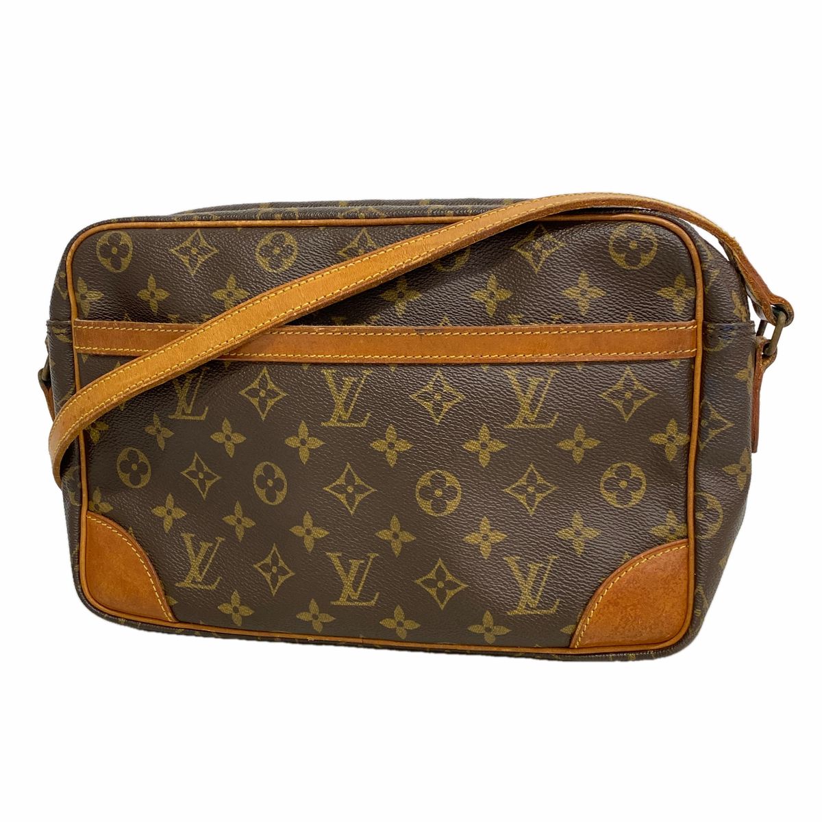 Louis Vuitton Shoulder Bag Monogram Trocadero 27 Brown