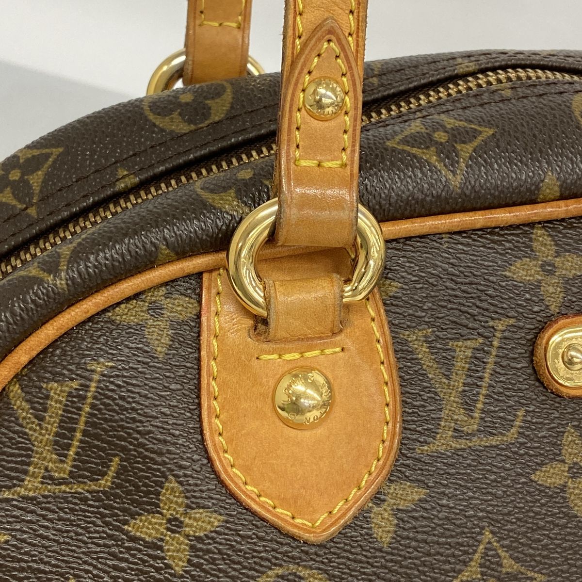 Louis Vuitton Shoulder Bag Monogram Montorgueil PM Brown — view 8