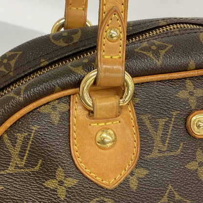 Louis Vuitton Shoulder Bag Monogram Montorgueil PM Brown — view 8